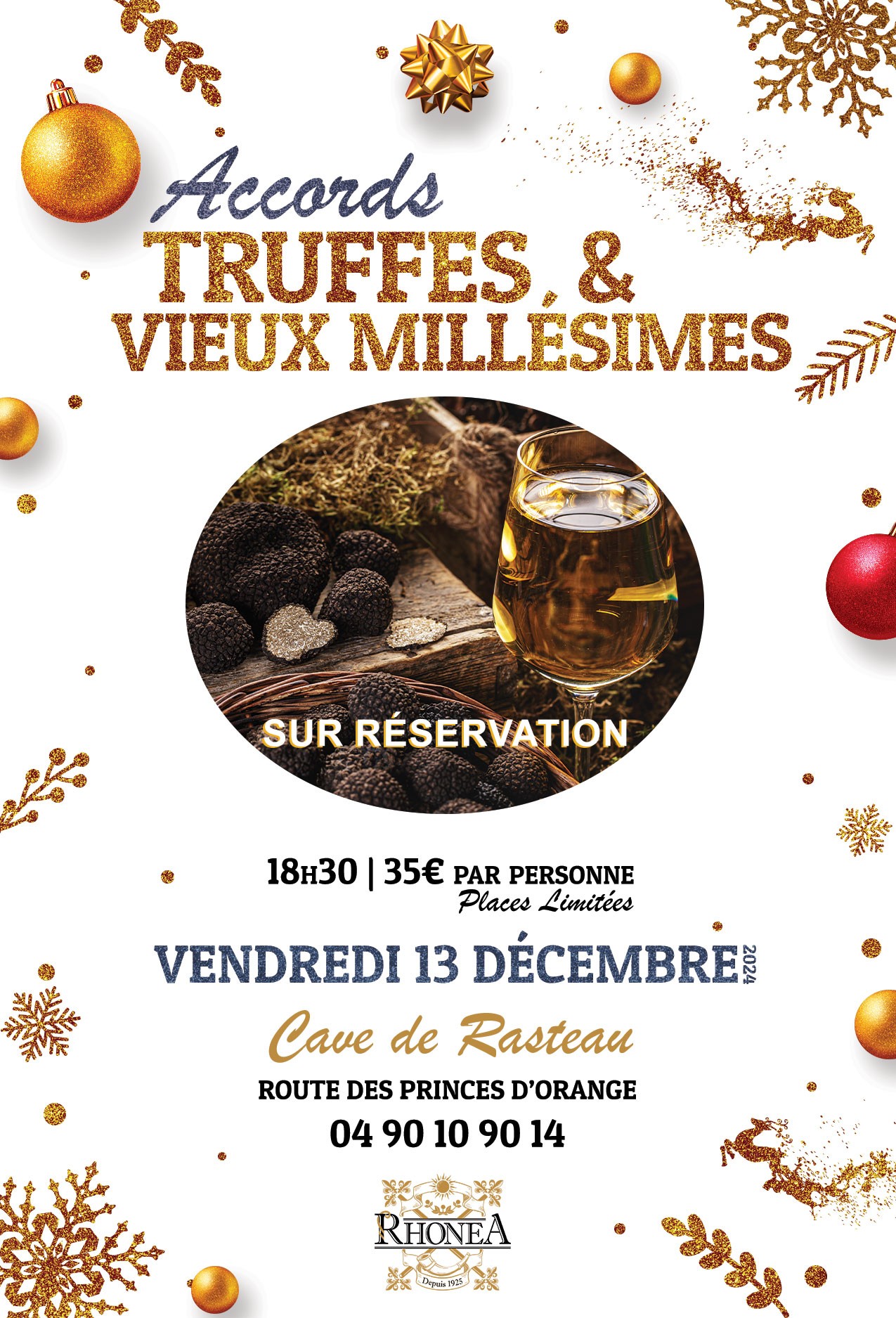 Accords Truffes et Vieux Millésimes