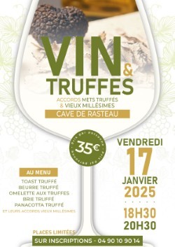 Accords Truffes et Vieux...