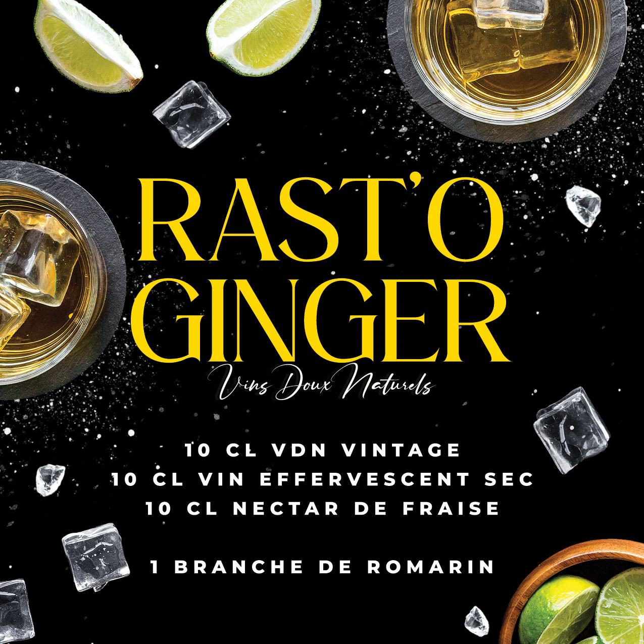 Cocktail Rast'o Ginger