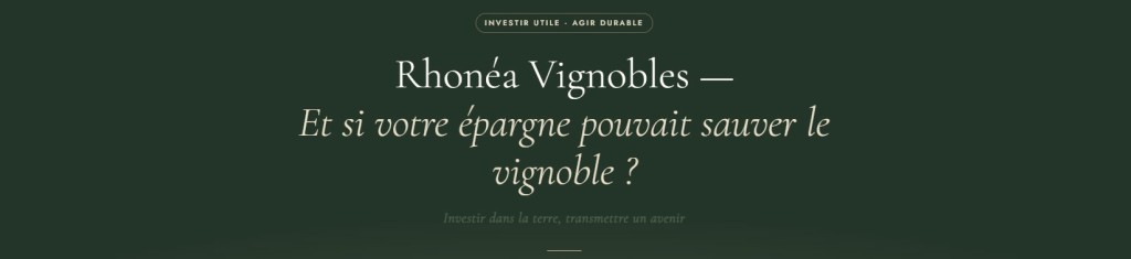 SCIC Rhonea Vignobles