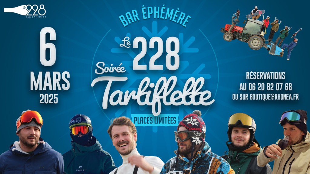 Soirée Tartiflette - Le Bar Ephémère Le 228