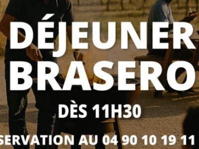Déjeuner au Braséro à la Cave de Beaumes-de-Venise
