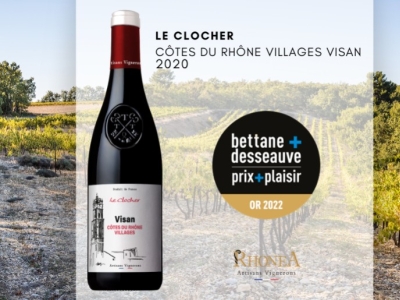 Visan Le Clocher - Médaille d'Or Bettane & Desseauve !
