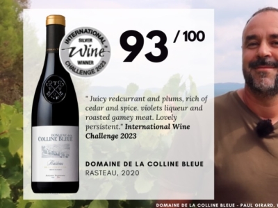 A Silver Medal at IWC for Dne de la Colline Bleue - Rasteau!