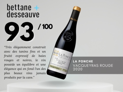 La Ponche - Nos Parcellaires, AOC Vacqueyras : a rising star in the guide 